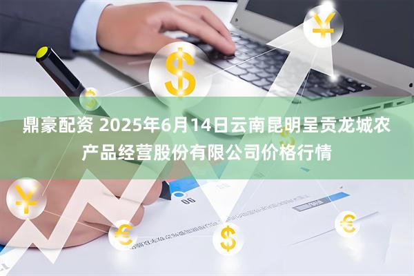 鼎豪配资 2025年6月14日云南昆明呈贡龙城农产品经营股份有限公司价格行情