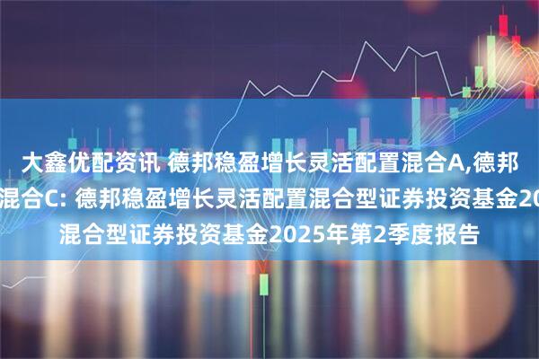 大鑫优配资讯 德邦稳盈增长灵活配置混合A,德邦稳盈增长灵活配置混合C: 德邦稳盈增长灵活配置混合型证券投资基金2025年第2季度报告