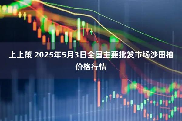 上上策 2025年5月3日全国主要批发市场沙田柚价格行情